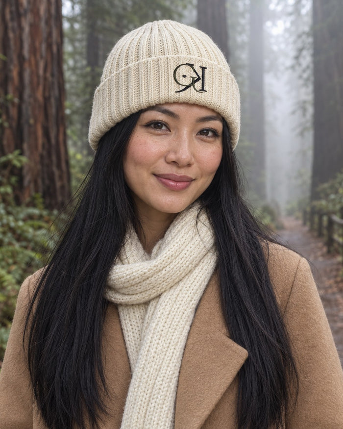 Beige Beanie