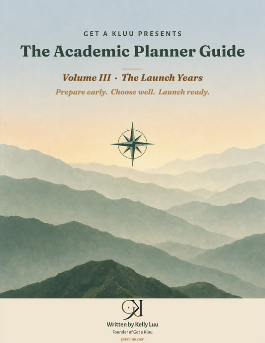 Academic Planner Guide Volume III