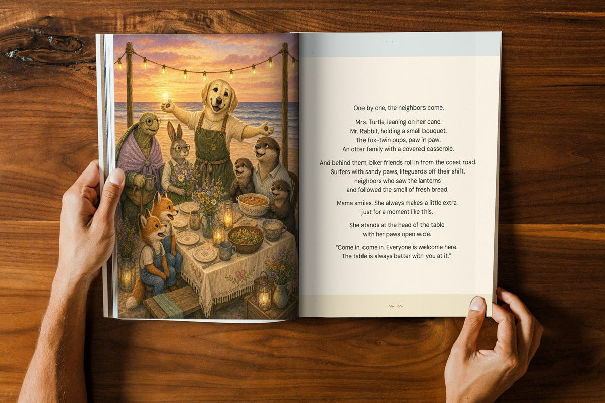 Who Can I Be? Mama Hearthpaw, open book