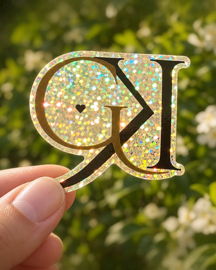 Glitter Decal Sticker