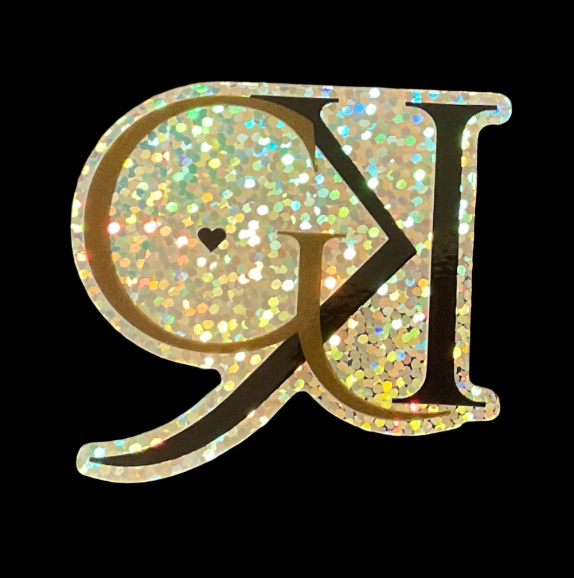 Glitter Decal Sticker