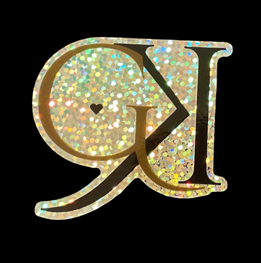 Glitter Decal Sticker